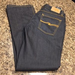 Nudie Organic Cotton Jeans 33x34 Perfect Cond
